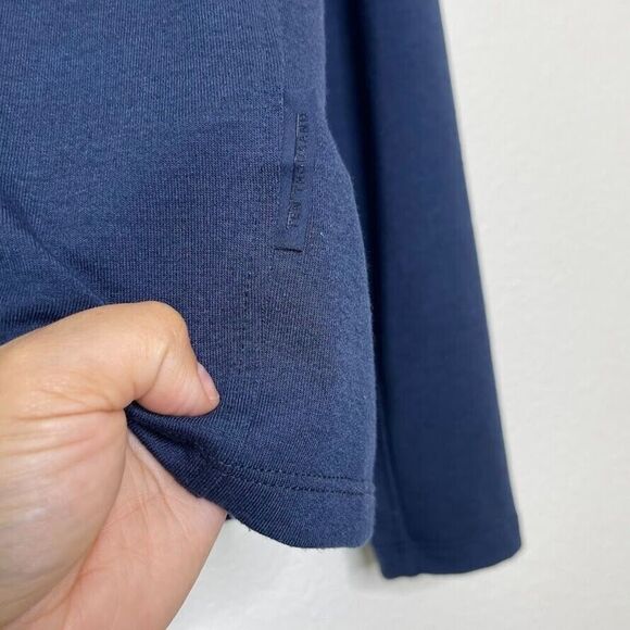 Ten Thousand Sweatshirt Mens Medium Merino Wool 1/4 Zip Pullover Great Seal USA - Picture 5 of 8